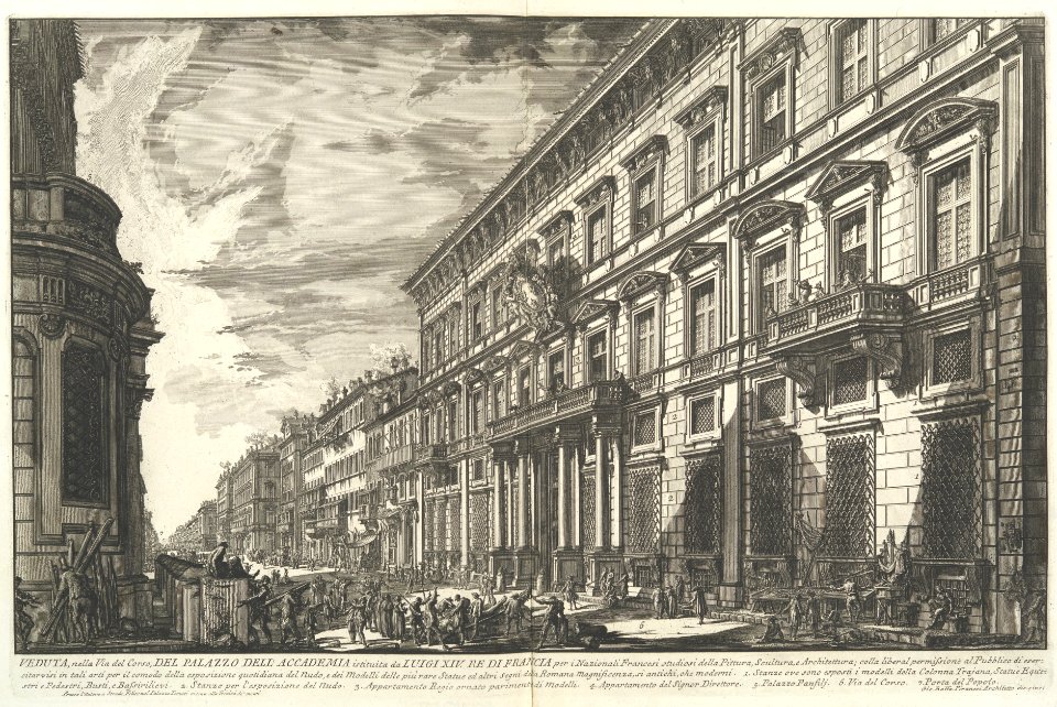 Vedute di Roma (Views of Rome), part I MET DP104999