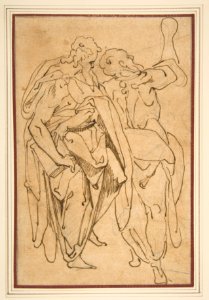 Two Standing Male Figures MET DP812309