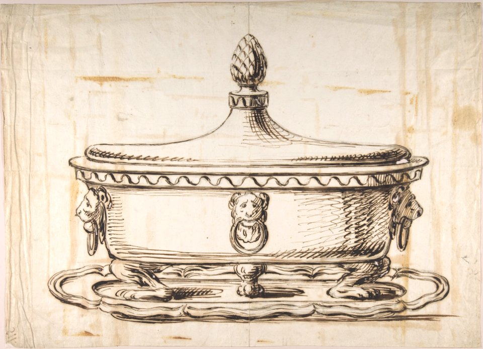 Tureen with Cover MET DP804084