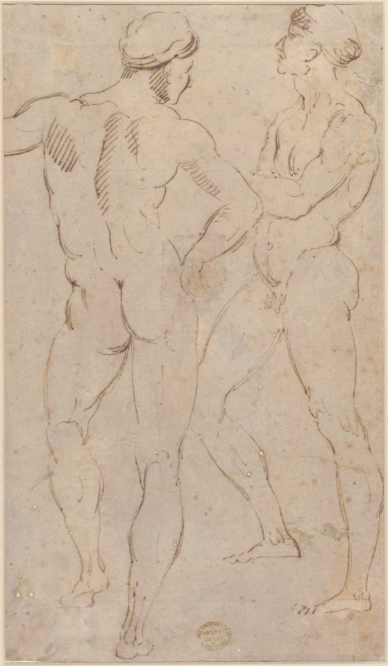 Two nude figures MET 80.3.6