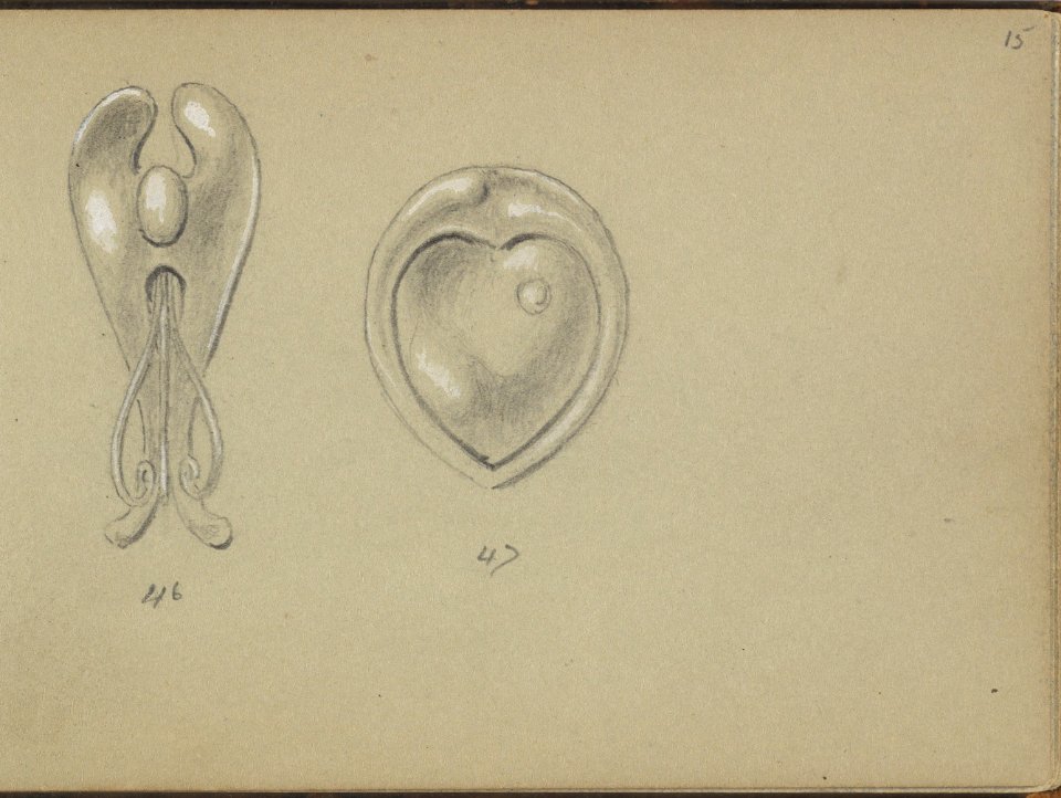 Two Silver Jewelry Designs MET DP827249