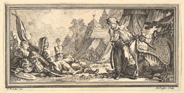 Turkish Soldiers Resting MET DP826109