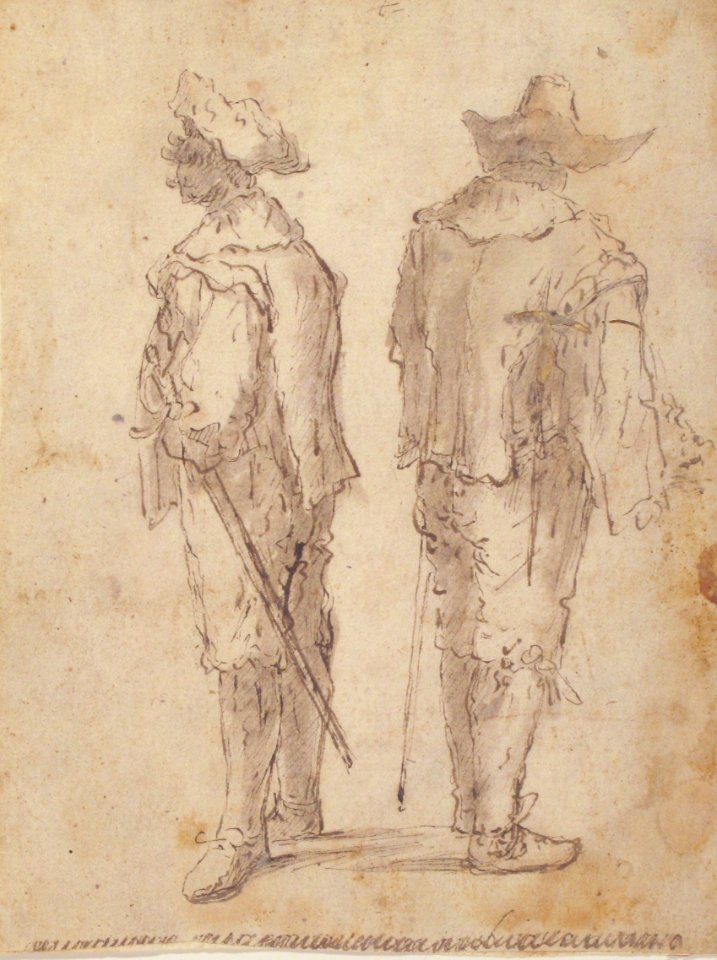 Two Standing Men MET 17.236.44