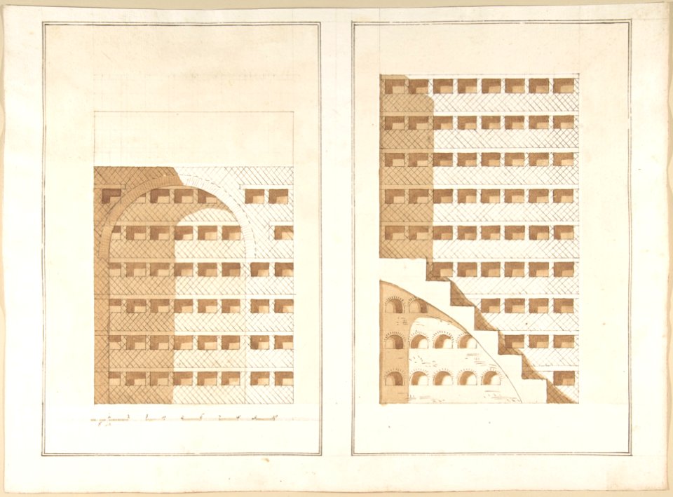 Two Sections of a Columbarium MET DP801749