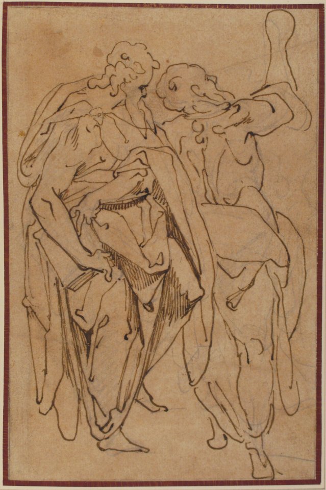 Two Standing Male Figures MET 65.193