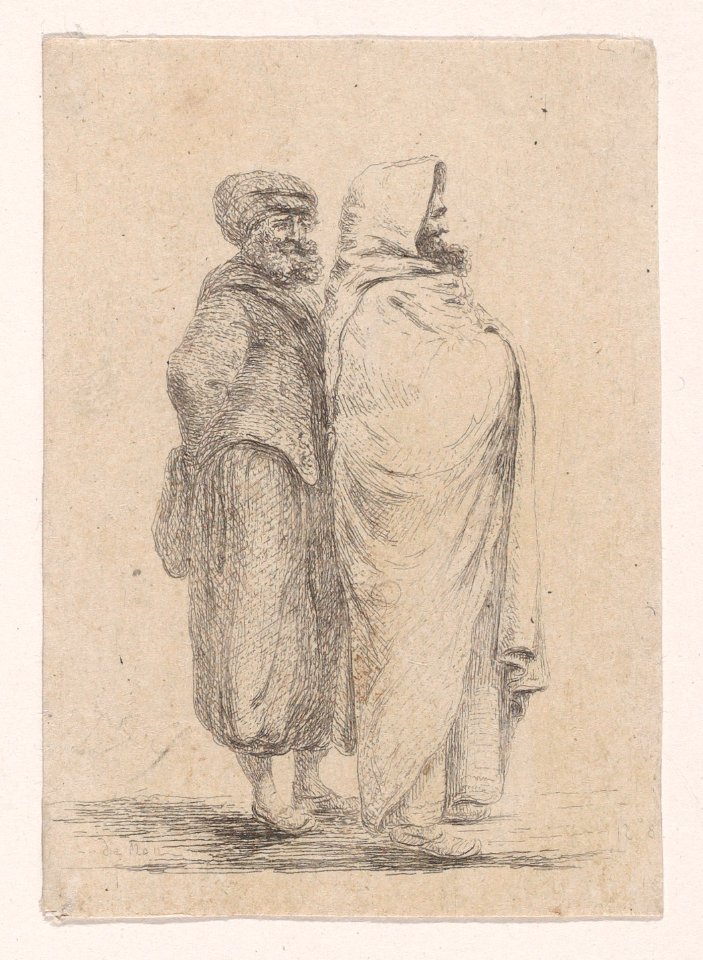 Two Standing Figures Met DP890220