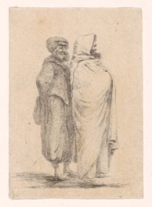 Two Standing Figures Met DP890220