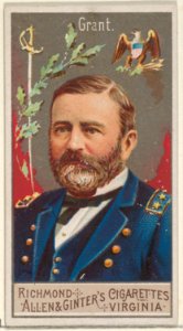 Ulysses S. Grant, from the Great Generals series (N15) for Allen & Ginter Cigarettes Brands MET DP834773