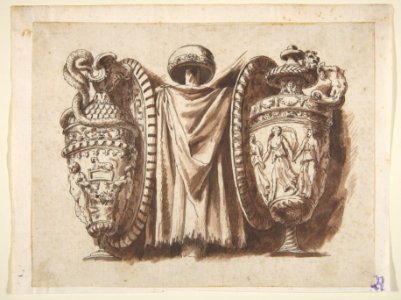 Trophy with Two Vases MET DP811246