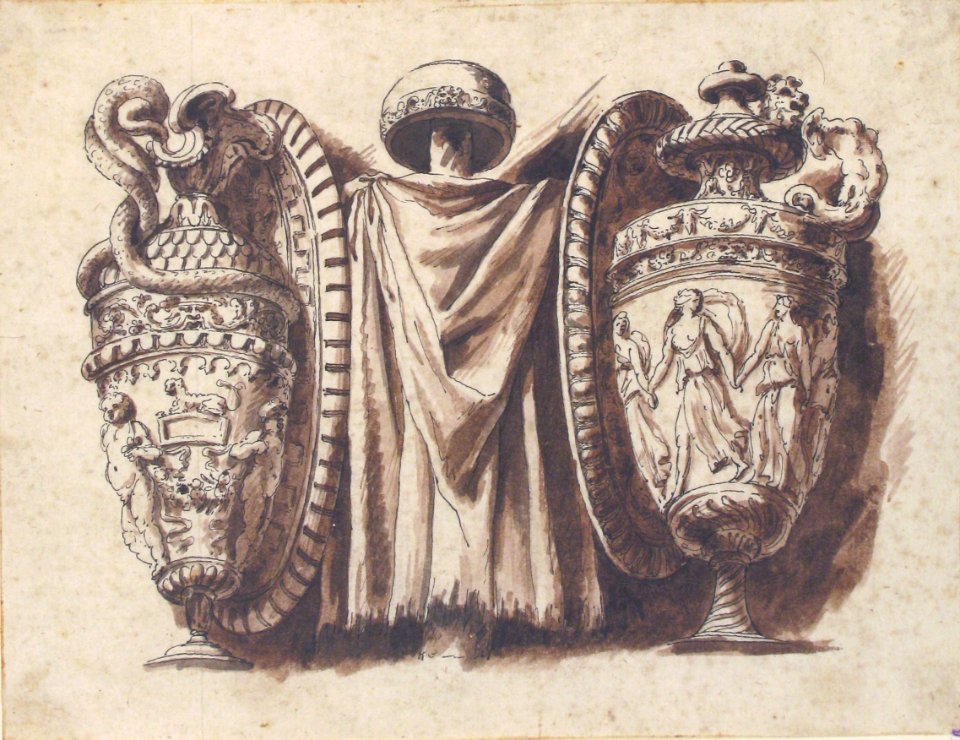 Trophy with Two Vases MET 52.570.298