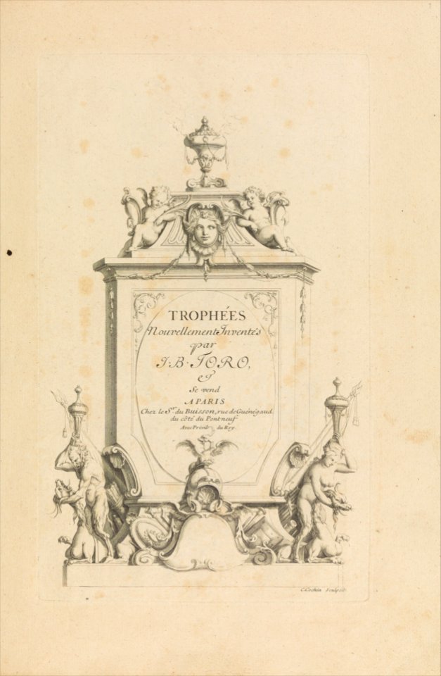 Trophées Nouvellement Inventez par J.B. Toro (Title Page) MET DP311974