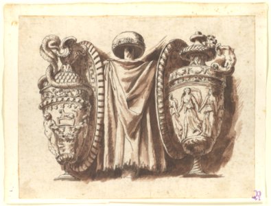 Trophy with Two Vases MET DP109969