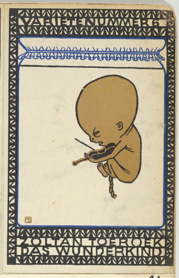 Vaudeville Act 6- Zoltan Toeroek, Child Prodigy (Varieténummer 6- Zoltan Toeroek, Das Wünderkind) MET DP843887