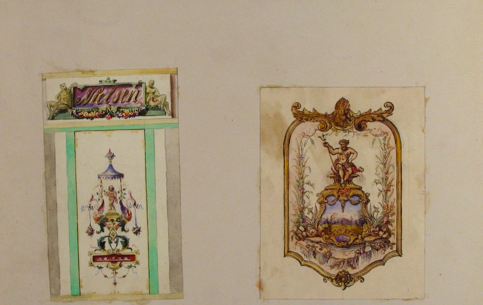 Two Designs for Ornamental Panels MET 67.827.53