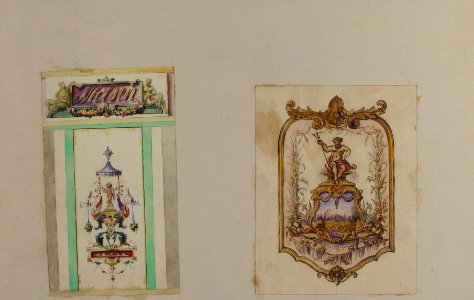 Two Designs for Ornamental Panels MET 67.827.53