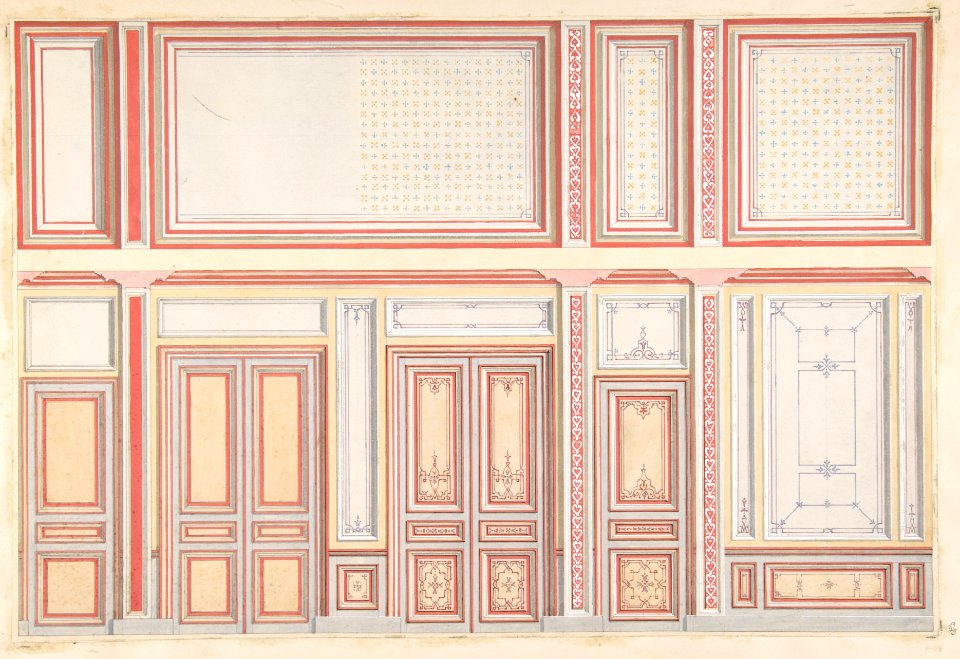 Two designs for wall panels MET DP811693