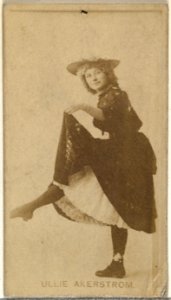 Ullie Akerstrom, from the Actors and Actresses series (N145-8) issued by Duke Sons & Co. to promote Duke Cigarettes DP840584