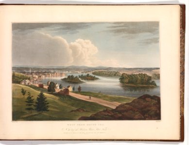 Troy from Mount Ida (No. 11 of The Hudson River Portfolio) MET DP-12933-001