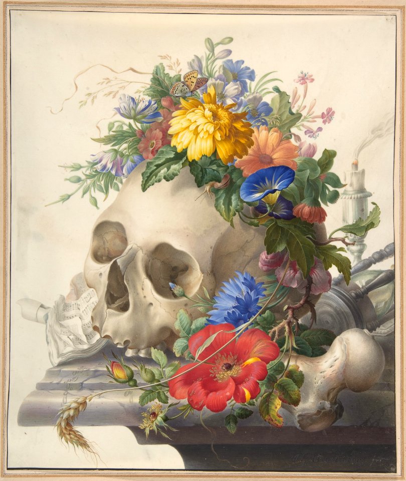 Vanitas Still Life MET DP800419