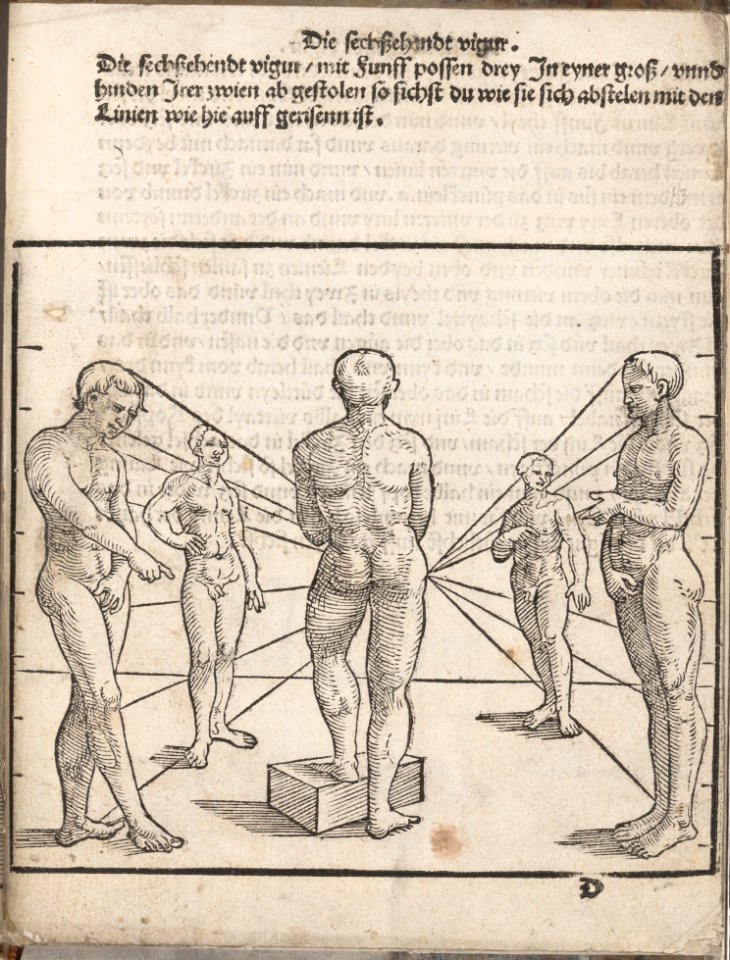 Underweissung der Proportzion und stellung der possen MET DP157933
