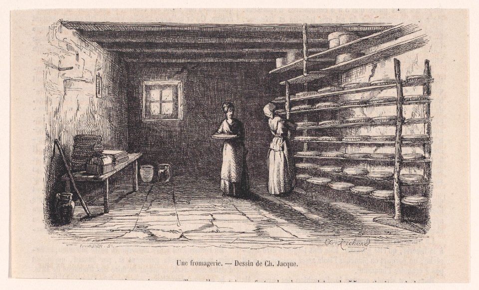 Une fromagerie; from Magasin Pittoresque Met DP888846