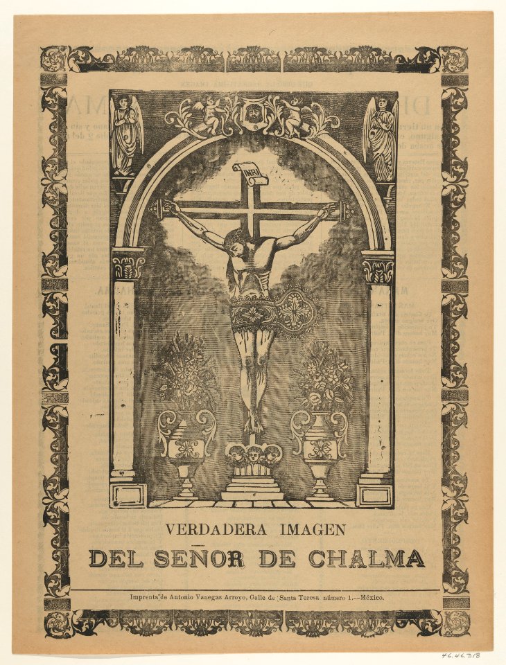 True Image of the Lord of Chalma, Christ crucified MET DP868040
