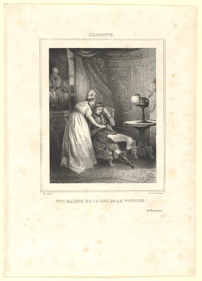 Une maison de la rue de la Victoire MET DP843433