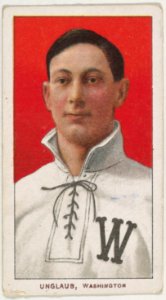 Unglaub, Washington, American League, from the White Border series (T206) for the American Tobacco Company MET DP843254