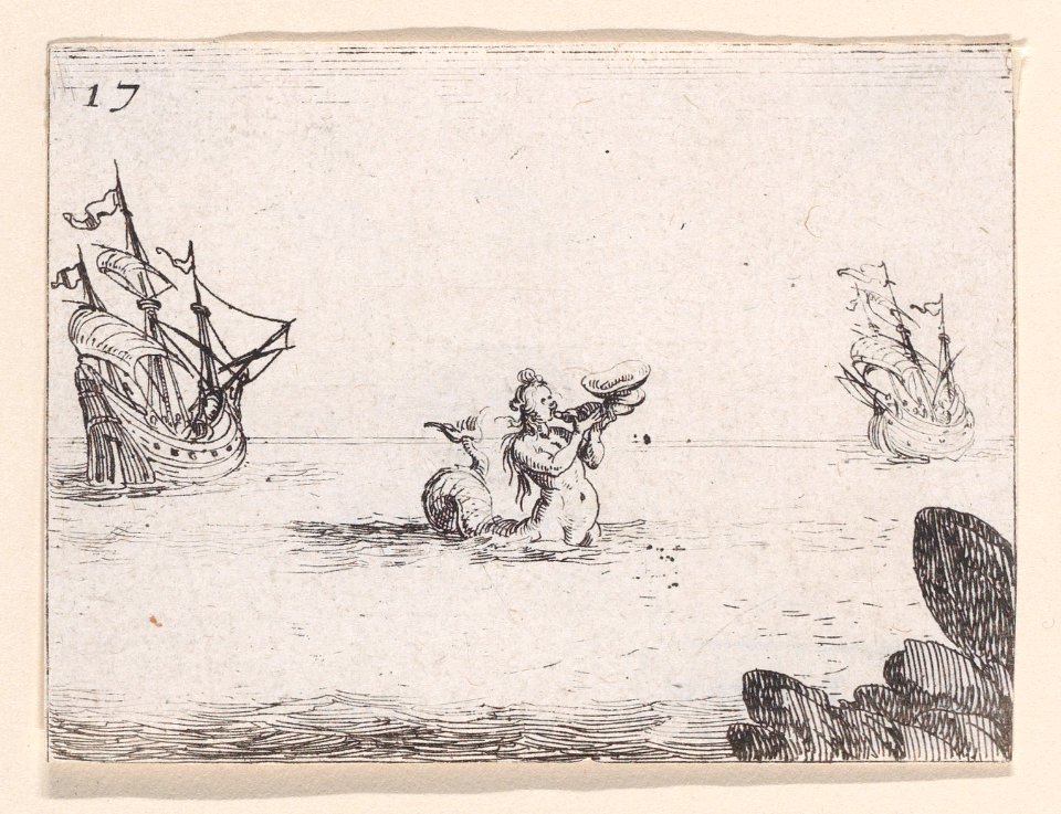 Une Sirène entre Deux Vaisseaux (A Siren between Two Ships) Met DP890722