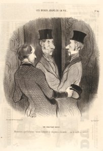Un chapeau neuf, plate 45 from the series Les beaux jours de la vie, published in Le Charivari MET DP832854