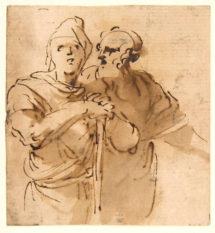 Two Men Seen Three- Quarter Length MET DP811511