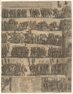 Triumph of a Roman Emperor (left side) MET DP863218