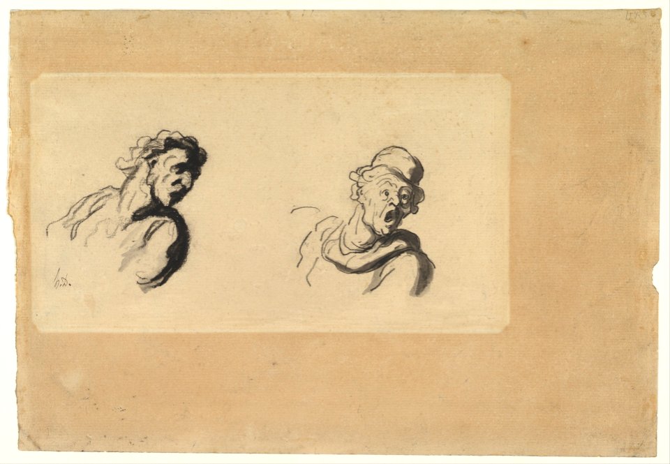 Two Male Heads MET DP818898