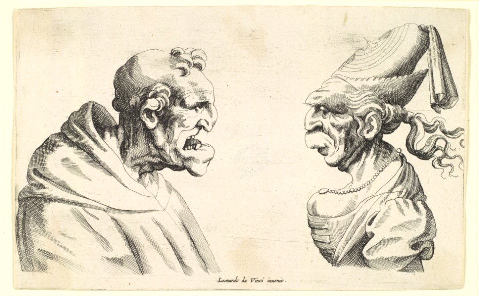 Two Grotesque Heads MET DP102271