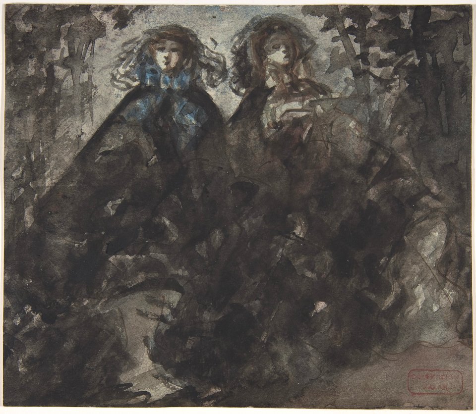 Two Ladies Taking a Walk MET DP806720