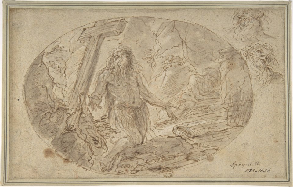 Two Hermits in the Wilderness MET DP808209