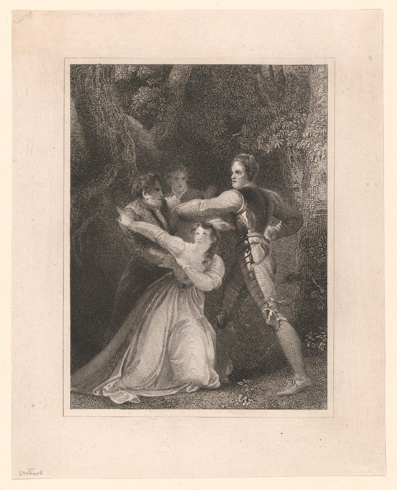 Two Gentlemen of Verona (Shakespeare, Act V, Scene IV) MET DP869148