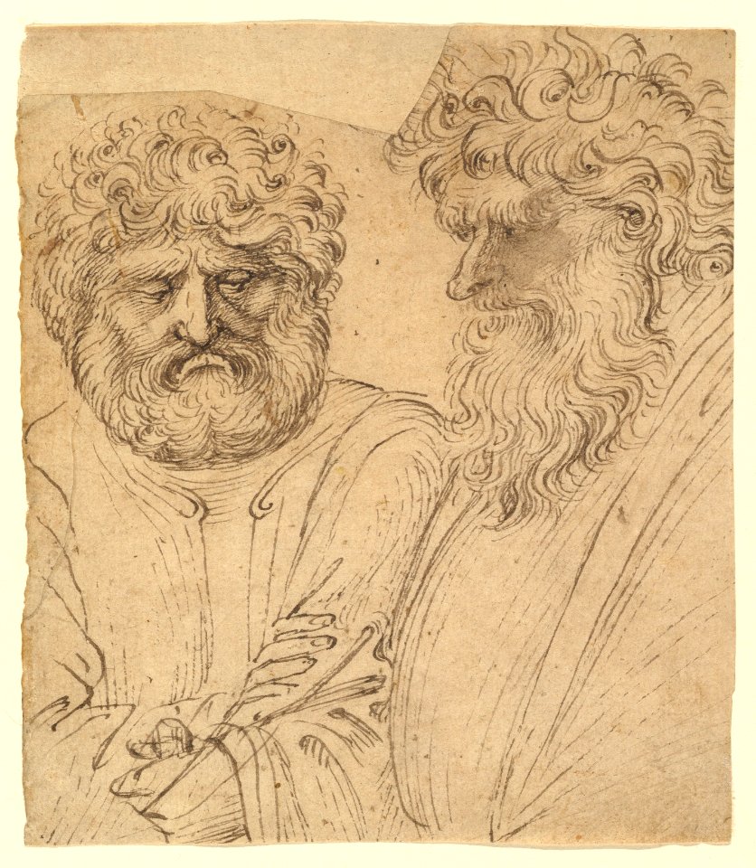 Two Heavily Bearded Men MET DP821576