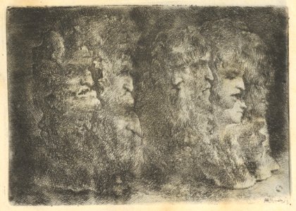 Two Formations of Grotesque Heads MET DP853120