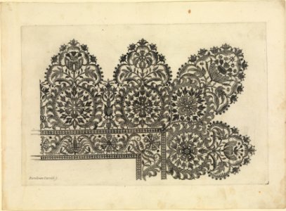 Vari disegni di merletti (page 5r) MET DP239164