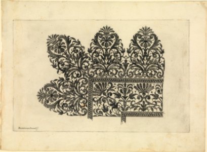Vari disegni di merletti (page 2r) MET DP239163