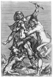 Two Fighting Beggars MET MM10520