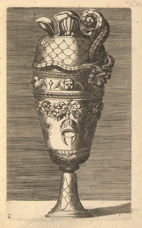 Vase with Cherubs and a Helmet MET DP837483