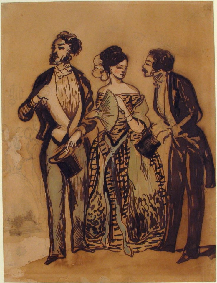 Two Gentlemen and a Lady MET 29.100.572