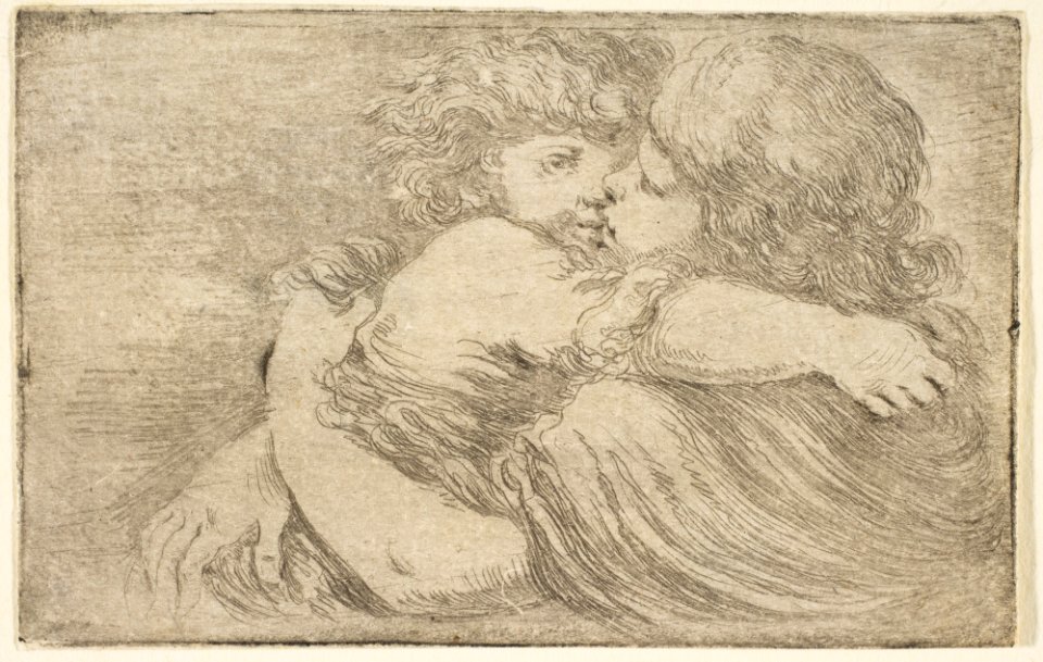 Two Children Embrace MET DP817336