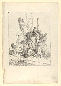 Two astrologers and a boy, from the Scherzi MET DP854169
