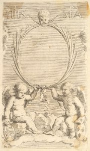 Two Angels Seated on Clouds MET DP822483