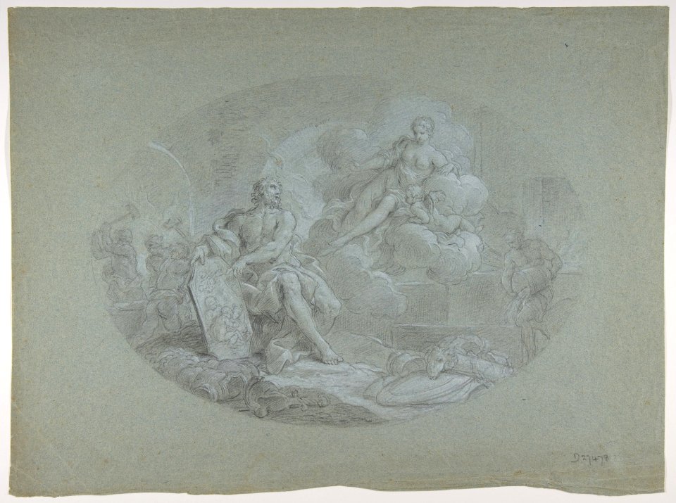 Venus in the Forge of Vulcan (Aeneid VIII- 370 ff) MET DP811188
