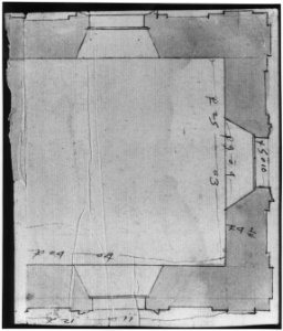 Unidentified, plan (recto) blank (verso) MET sf49 92 93r-MM43606