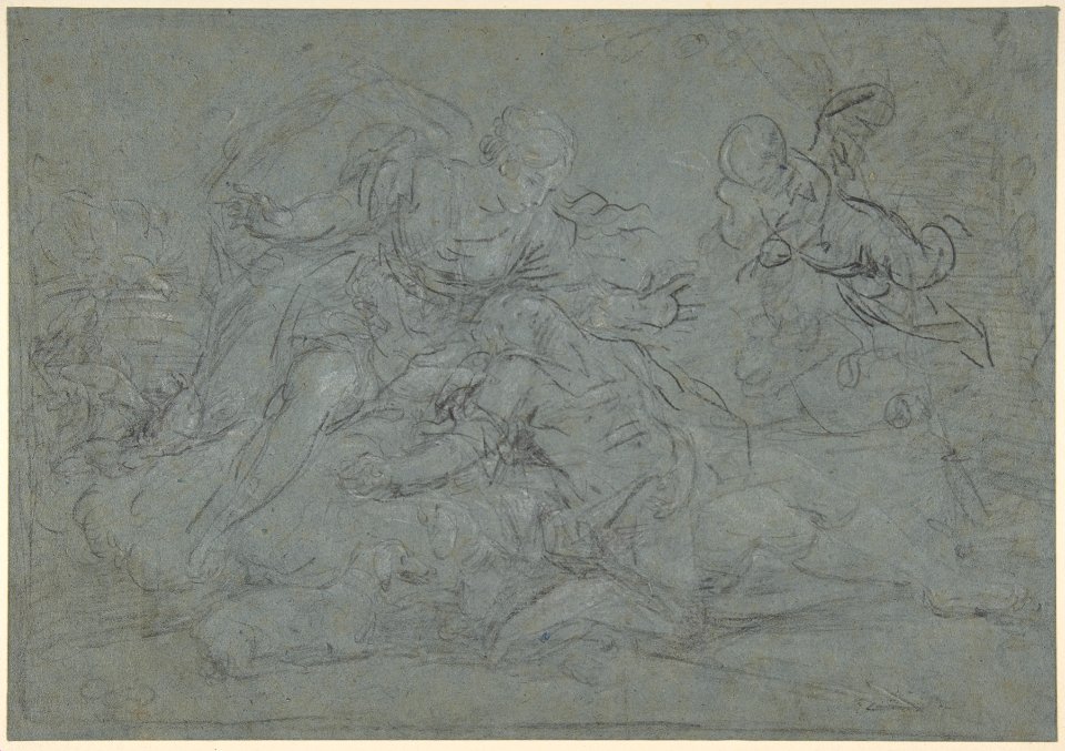 Venus Lamenting the Dead Adonis (or Diana and Endymion) MET DP804183